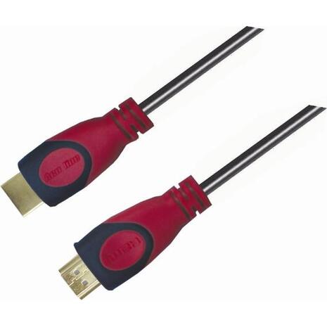 Καλώδιο Aculine HDMI male - HDMI male 2m Μαύρο HDMI-003